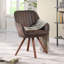 Fauteuil pivotant rembourré Hanfried-80939075