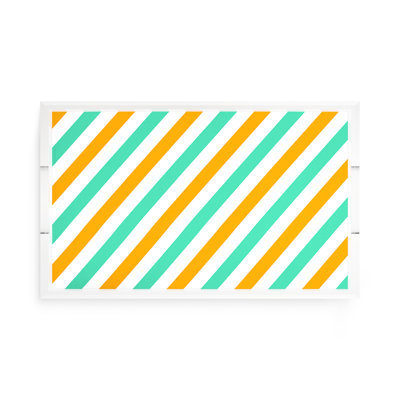 Plateau décoratif rectangulaire Candy