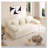 78.7" Frameless Sofa,2-in-1 Convertible Sofa Bed with 3 Pillows-125753193