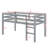 Twin Raised Loft Bed With Ladder-61052258