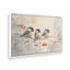 «Three Winter Songbirds», reproduction d'art sur toile-176840145-176839212