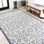Tapis d'intérieur / extérieur bleu / crème Deronte-1518478997