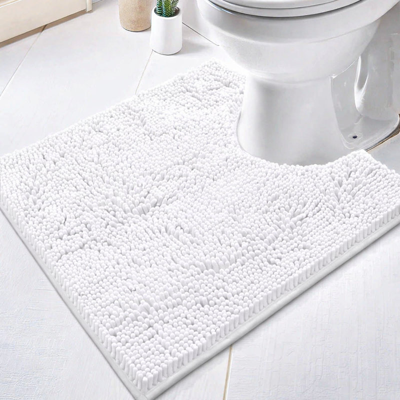 Tapis pour salle de bain Soft, White