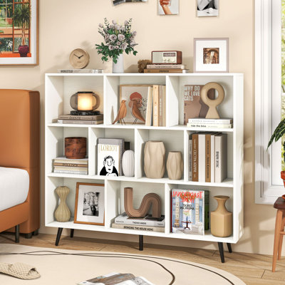 107cm H Metal Standard Bookcase