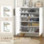10 Pair Shoe Storage Cabinet-1729750302