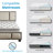 Triiptych Linen Upholstered Platform Bed Frame, Adjustable Height Headboard, No box Spring Required-1193088280-1193088263
