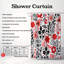 Rideau de douche standard 1 pièce Springtime Scandinavia-1978297879