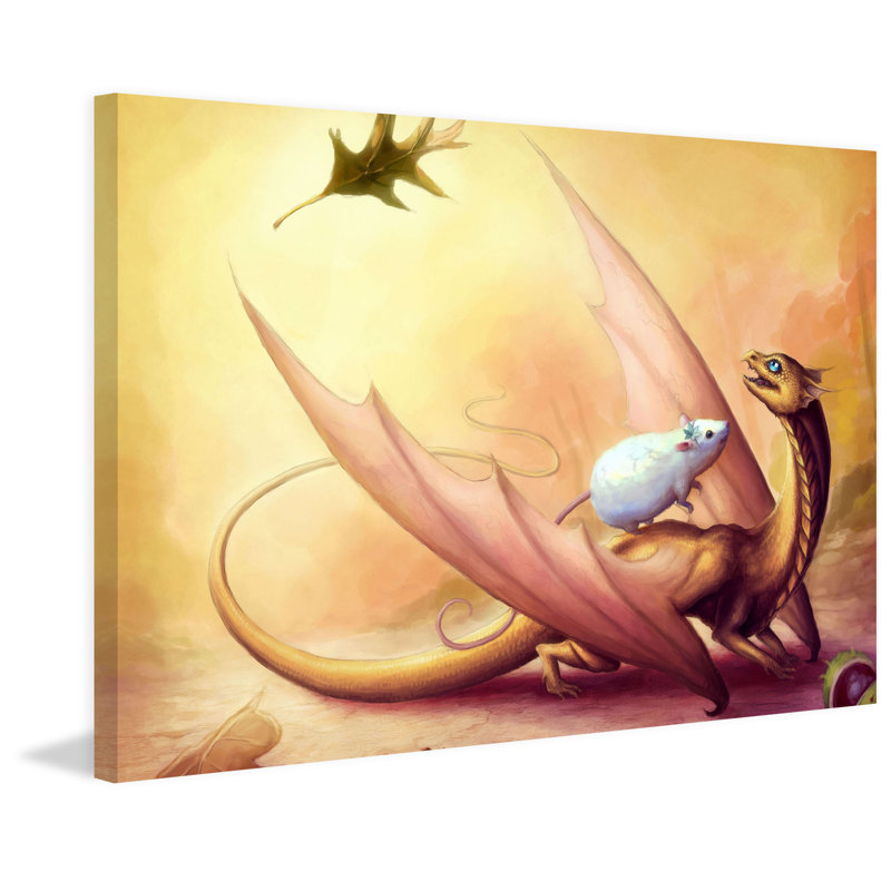 Autumn Drake by Jonas Jödicke - Wrapped Canvas Print, 30cm H x 45cm W
