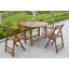 Chaise d'appoint de patio Esacia