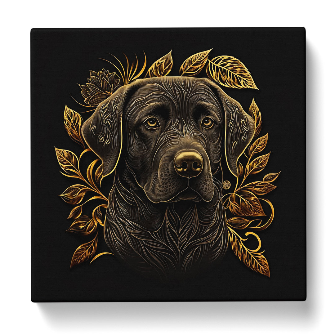Labrador Retriever Ornamental - Wrapped Canvas