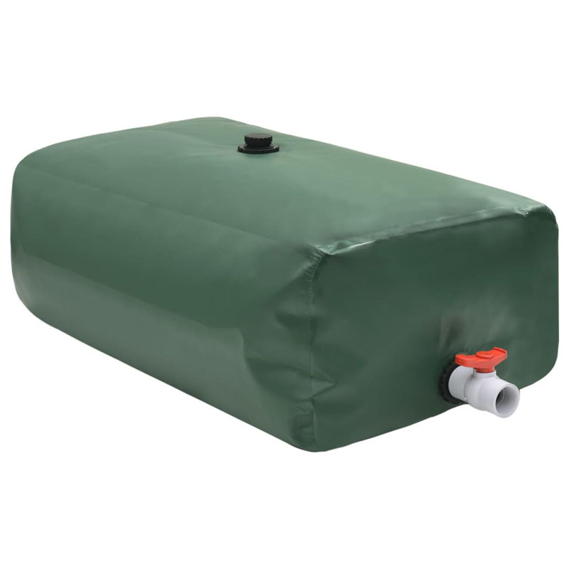 Symple Stuff PVC Rain Barrel, green, 220L