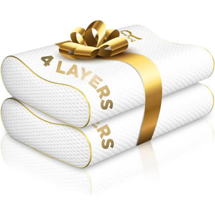 Oreiller en mousse à mémoire de forme royale, contour pour soutien cervical, canapé-lit latéral