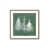 Brushed Gold Single Picture Framed, Solid Wood