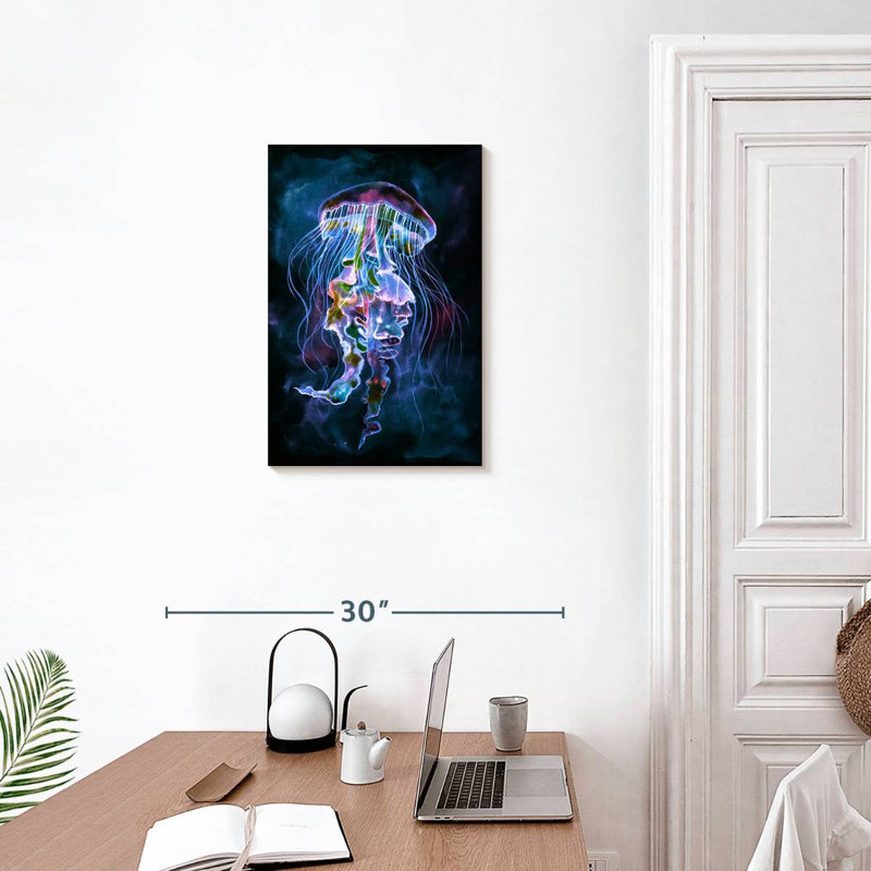 Brampt Jellyfish Glow, 24" H x 16" W