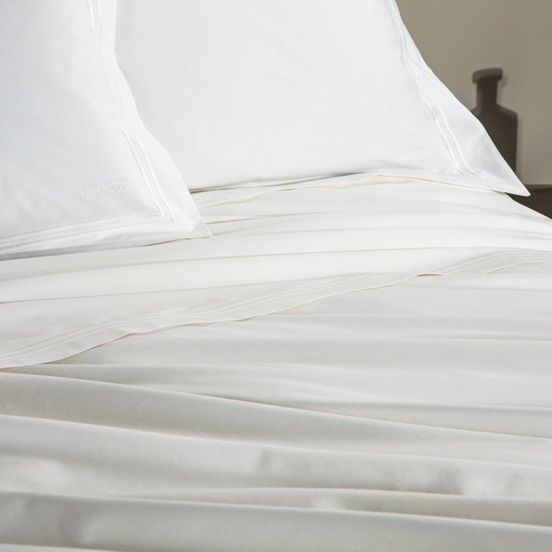 Classic Sheet Set, Queen Sheet Set with 2 Pillowcases, White