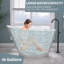 Bathtubs 51'' x 28'' Freestanding Soaking Acrylic Bathtub