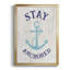 Toile encadrée de qualité supérieure Stay Anchored - prête à être accrochée-1213065579-1213065576