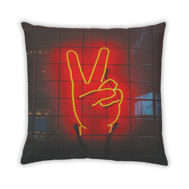 Coussin Neon Neon 84, Microsuède