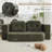 78.7" Convertible Folding Sofa Bed Full Size, Compression Comfy Boneless Loveseat Fold Out Couch With Pillows & Armrest-362040343