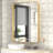 Eitzen Rectangle Wall Mirror High-Strength Tempered Glass and  Stainless Steels Framed Wall Mirror Accent Mirror-231624586-216028334