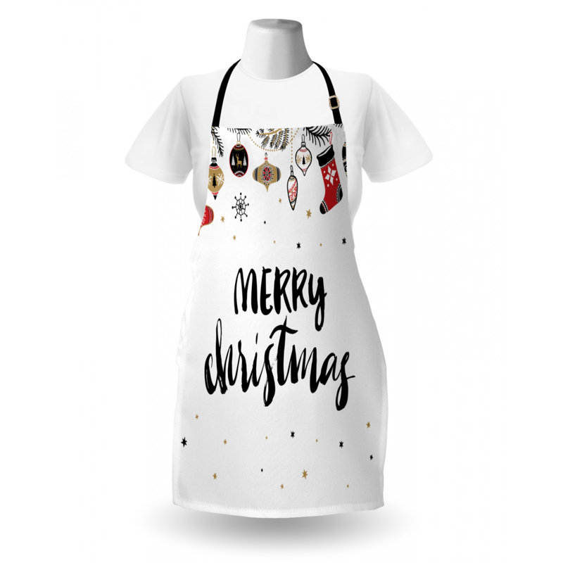 Christmas Bib Apron