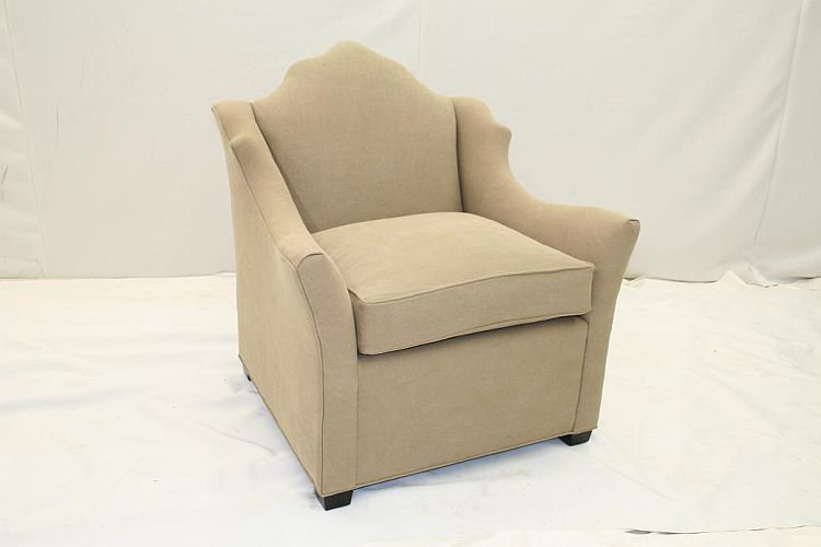 Leather Wingback Chair, Hair Hide Zebra in the Wild, Brushy Bayou