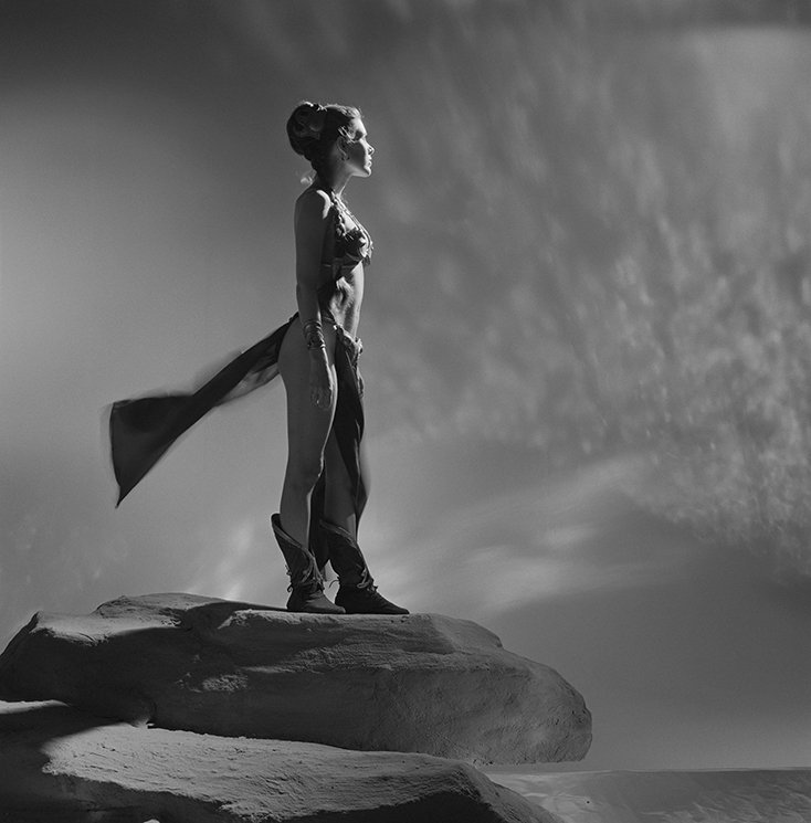« princess leia », reproduction de photo