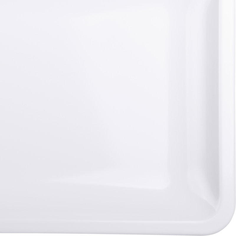 Elite Global Solutions Olympus Melamine Tray, 1.12" H x 21" W x 9" D 