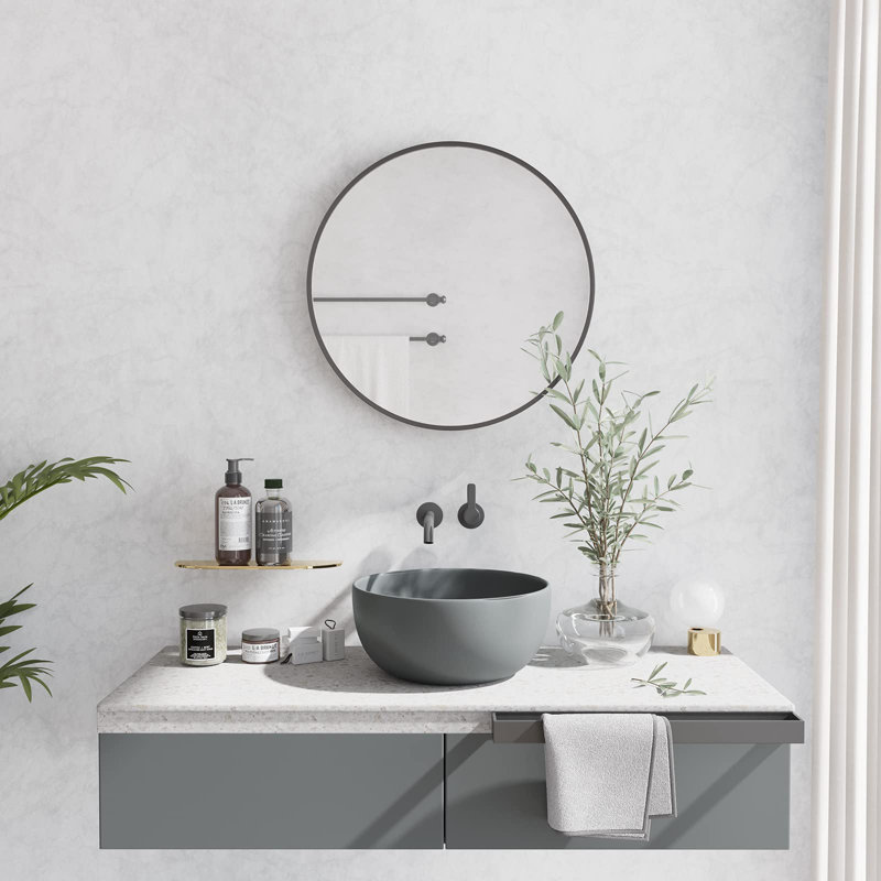 Aluminium Mirror, 40cm x 40cm