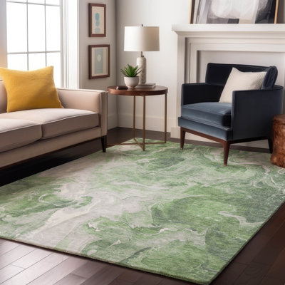 Tapis abstrait Premium lavable à la machine Mehara AMF1687