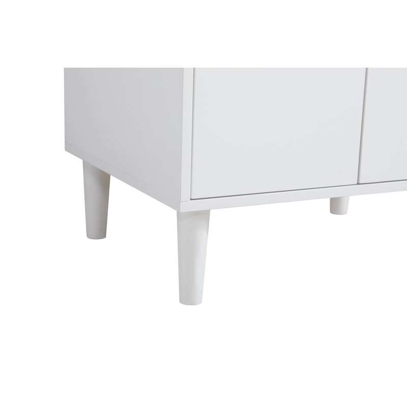 Meuble-lavabo simple 24 po Chandler, Blanc