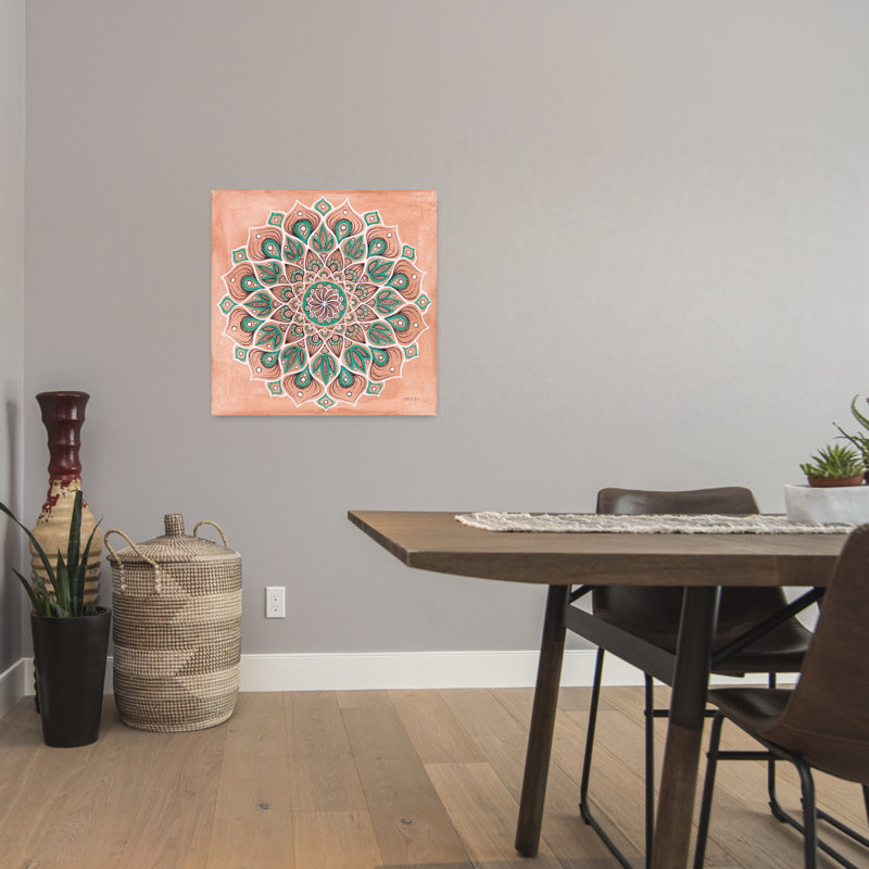 Spirale mandala, H 24 po x l 24 po