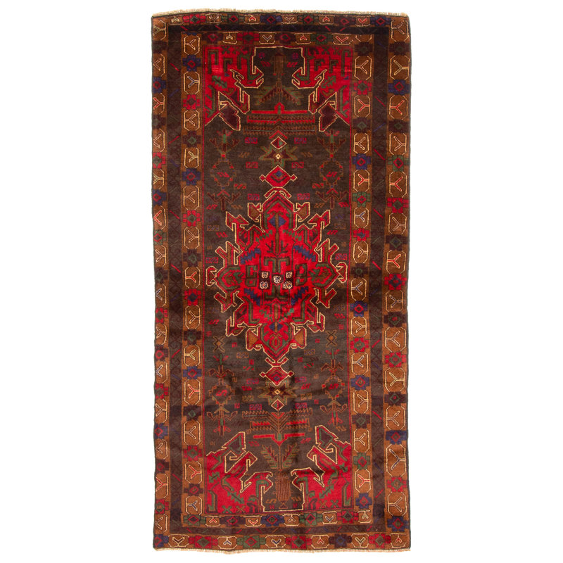 Rizbaft Grey Rug 3'5" x 7'0"