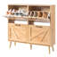 Armoire à chaussures 41,7 po en bois de grange-1239036886
