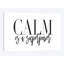 « calme », art textuel sur toile-32895214