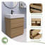 Meuble-lavabo simple avec plateau Natoma 24-87497175