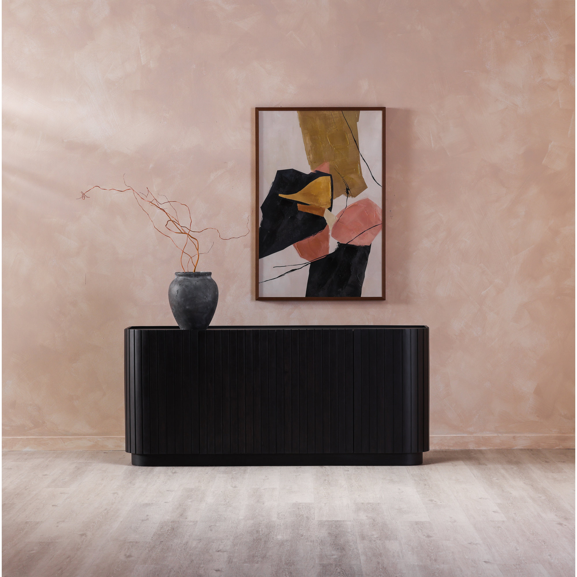 Daley 72'' Sideboard, Black