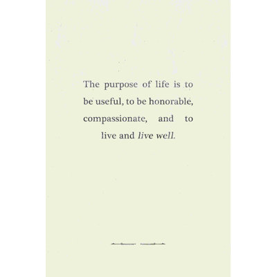 But de la vie
