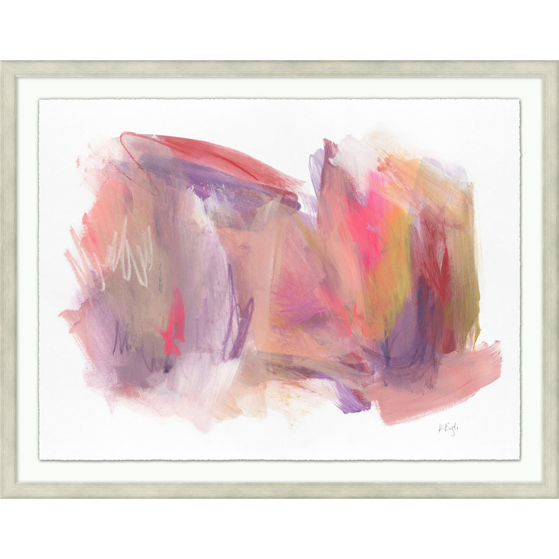 Tulip Tantrum 1' Framed Print on Glass