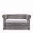 1Pc Modern Aesthetic Beautifully Button Tufted Nailhead Trim Design Daybed Built-In Pull-Out Trundle Bed Living Space Guest Room Bedroom Dove Gray-1272360669-1272360670