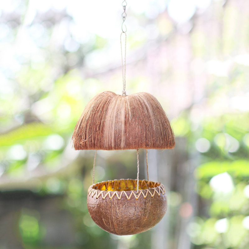 Mangeoire décorative pour oiseaux