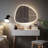 Dibbrun Frameless Lighted Bathroom Mirror-901436189-902978309