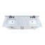 Madison 72" Double Bathroom Vanity Set-43902274-43902286