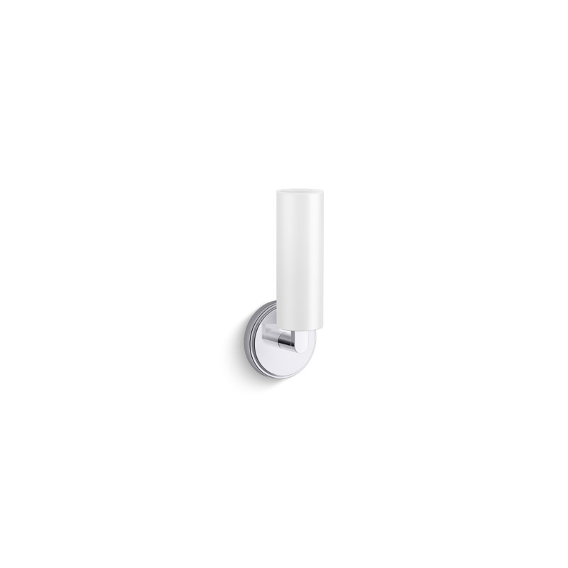 Crue One-Light Sconce, Polished Chrome