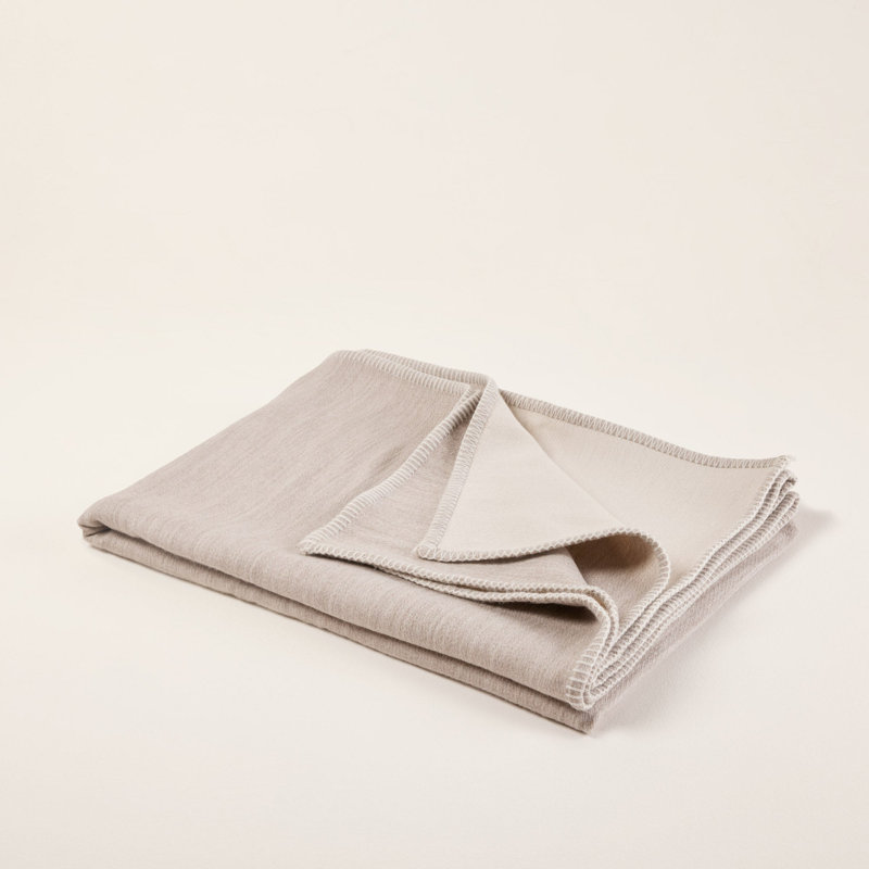 Throw Blanket, Beige