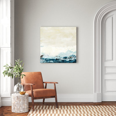 Coastal Currents II by June Erica Vess - Wrapped Canvas Painting
