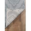 Easton Geometric Area Rug in Gray-187432725