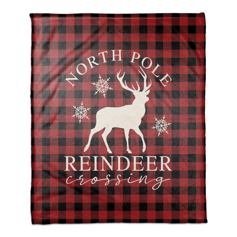  Jeté North Pole Reindeer Crossing
