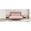 Grand lit plateforme tapissier Daventry-602065360