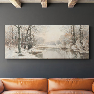 Série paysage - CDXVII - Toile tendue avec châssis - Prêt à accrocher